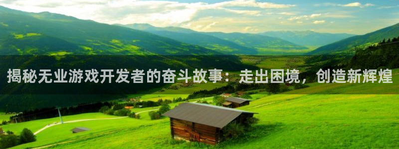 揭秘无业游戏开发者的奋斗故事：走出困境，
