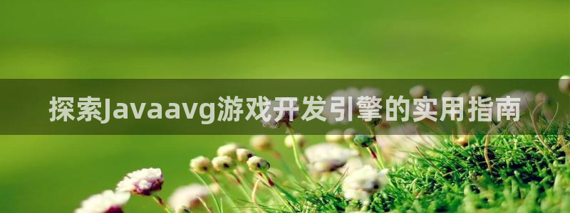 沐鸣注册地址：探索Javaavg游戏开发