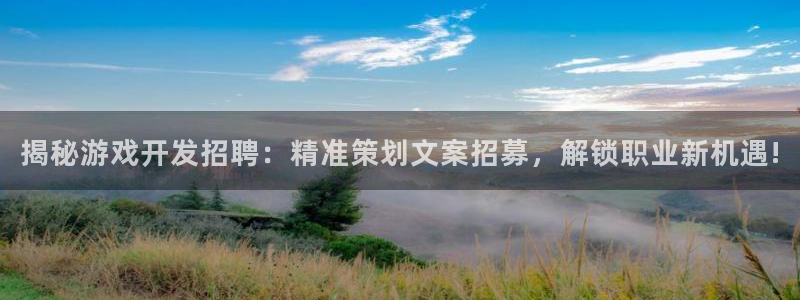 沐鸣科技游戏app：揭秘游戏开发招聘：精