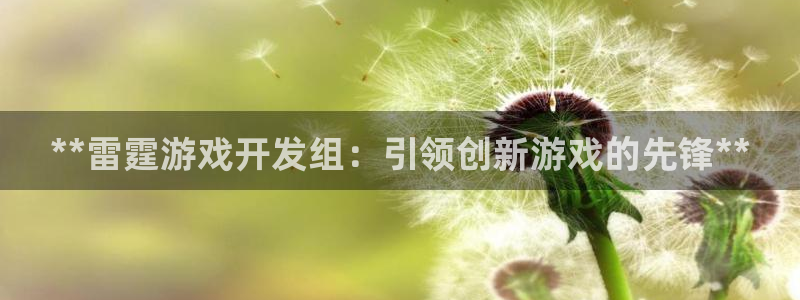 沐鸣娱乐官方网站下载：**雷霆游戏开发组