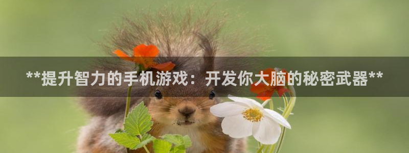 沐鸣娱乐app：**提升智力的手机游戏：