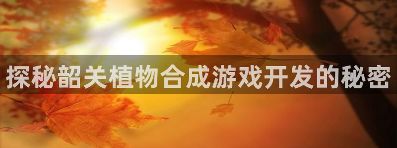 沐鸣在线登录：探秘韶关植物合成游戏开发的
