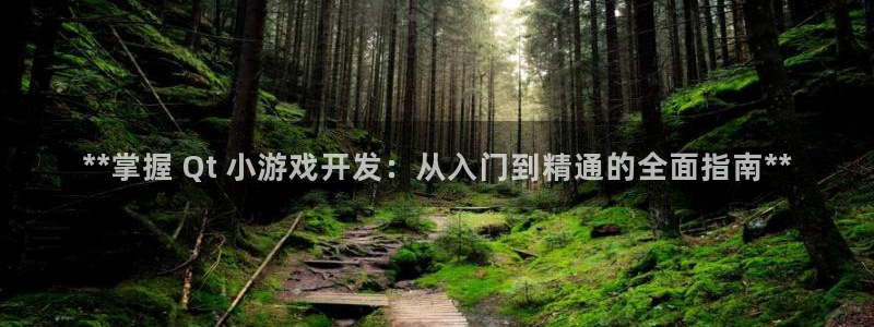 沐鸣网址官网：**掌握 Qt 小游戏开发